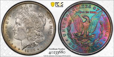 1885-O $1 MS64+ 