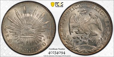 1884-Mo MH 8 R Mo69 MS65