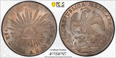 1878-Oa AE 8 R Oa23 MS65