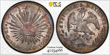 1861/50-Go PF 8 R Go45 MS64