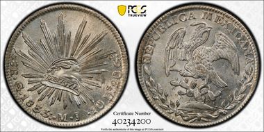 1833-Go MJ 8 R Go14 Straight J MS63