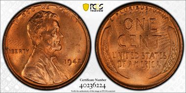 1942 1C MS64RD