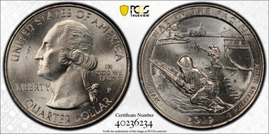 2019-P 25C War in the Pacific NP MS64