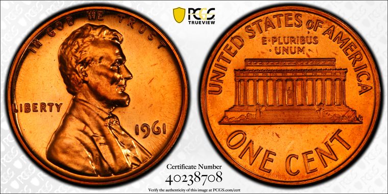 Cert 40238708 - Coin Image