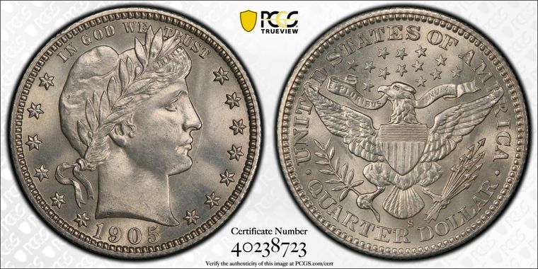 Cert 40238723 - Coin Image