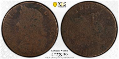 1787 CT 1/2P Draped Bust Left N1BN