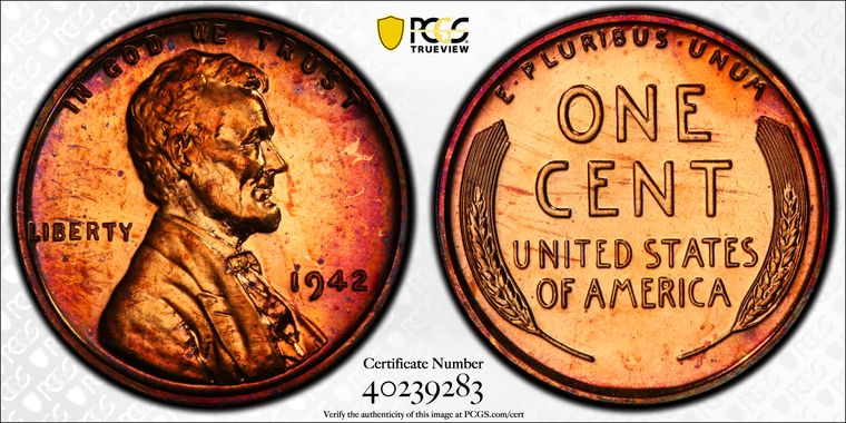 Cert 40239283 - Coin Image