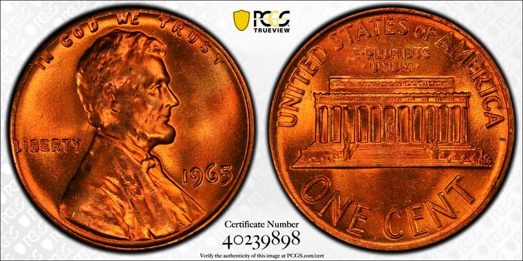 Cert 40239898 - Coin Image