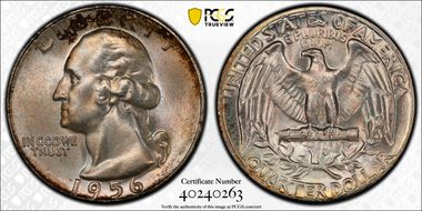 1956 25C MS67