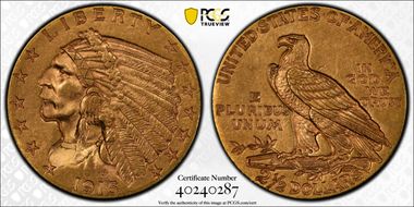 1915 $2.50 MS62