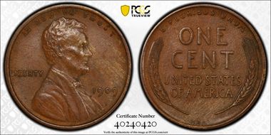 1909 VDB 1C AU58BN