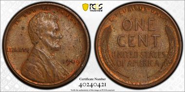 1909 VDB 1C MS63BN