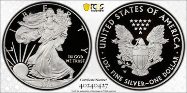 2014-W $1 Silver Eagle PR70DCAM