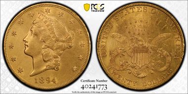1894 $20 N1