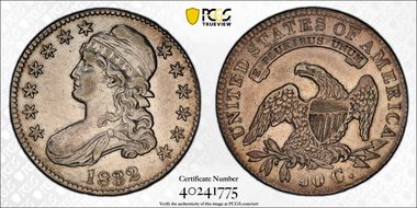 1832 50C Small Letters N1