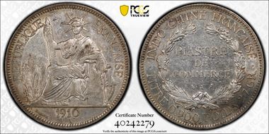 1910-A Piastre Lec-293 N1