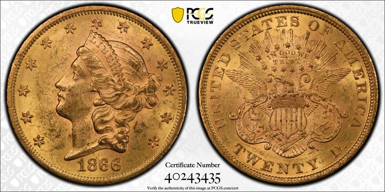 Cert 40243435 - Coin Image