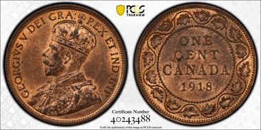 1918 1C MS64RB