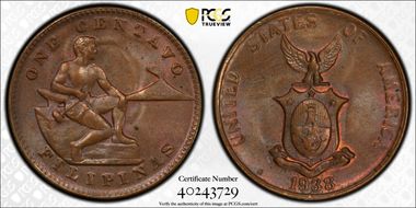 1938-M 1C RP Date, Allen-3.02a MS63BN