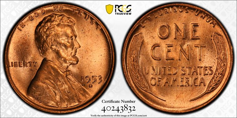 Cert 40243832 - Coin Image