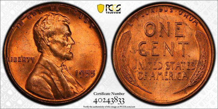 Cert 40243833 - Coin Image