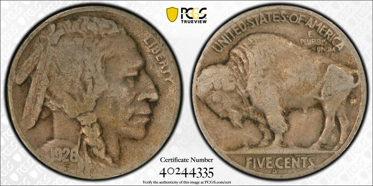 Cert 40244335 - Coin Image