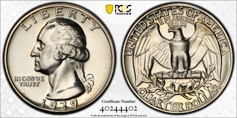 Cert 40244402 - Coin Image