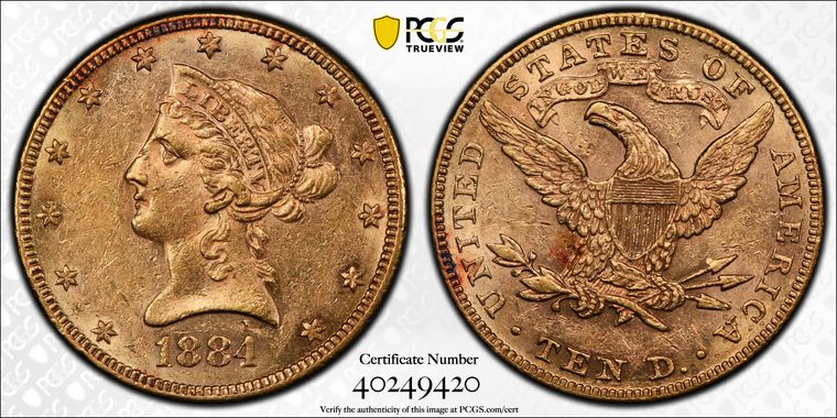 Cert 40249420 - Coin Image