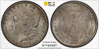 1878-S $1 MS63