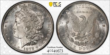 1878-S $1 MS63