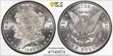 1884-CC $1 MS64