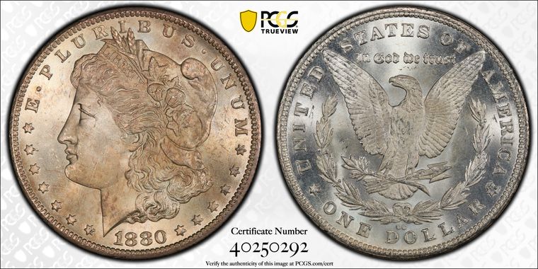 Cert 40250292 - Coin Image