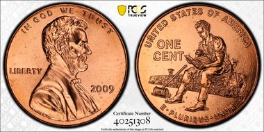 2009 1C Lincoln-Formative Years MS66RD