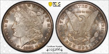 1881-CC $1 MS62