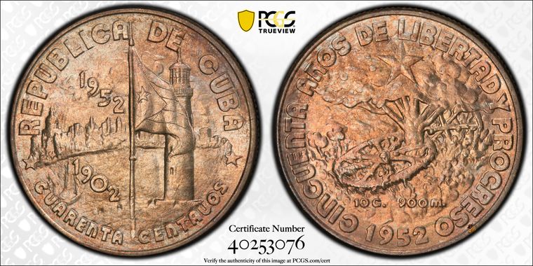 Cert 40253076 - Coin Image