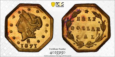 1871 G50C BG-924 MS64