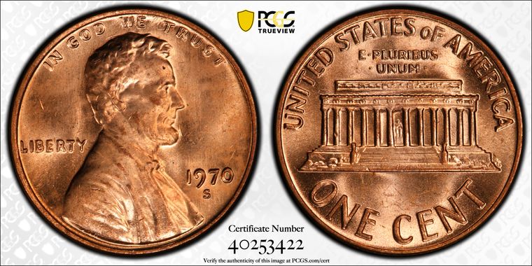 Cert 40253422 - Coin Image