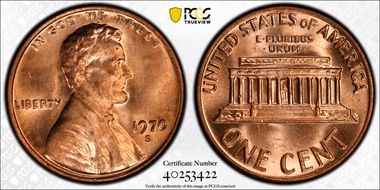 1970-S 1C Doubled Die Obverse MS64RD