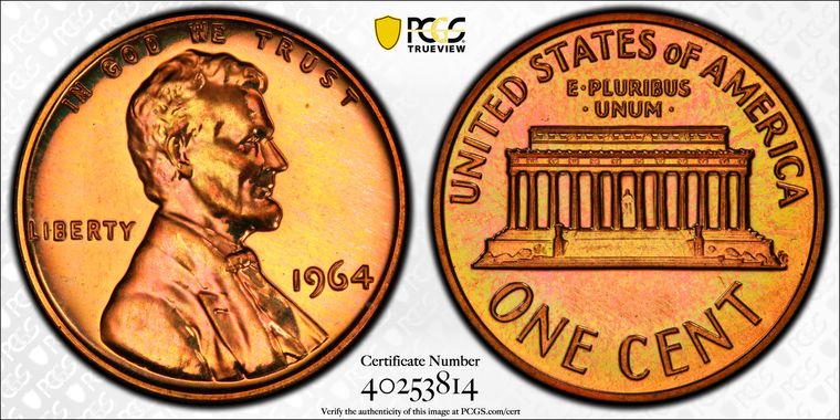 Cert 40253814 - Coin Image