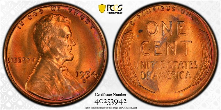 Cert 40253942 - Coin Image