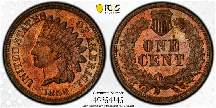 Cert 40254145 - Coin Image