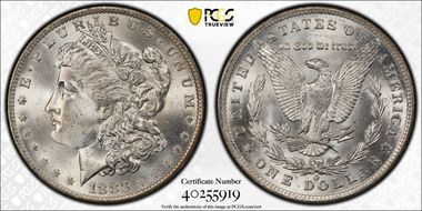 1883-O $1 MS66