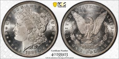 1883-O $1 MS66