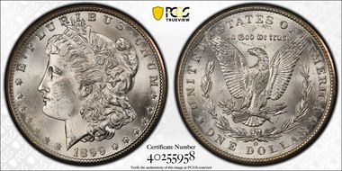 1899-O $1 MS65