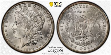 1899-O $1 MS65