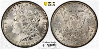 1899-O $1 MS66+