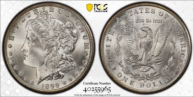 1899-O $1 MS66