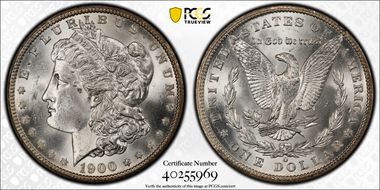 1900-O $1 MS65