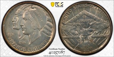 1936 50C Arkansas N1