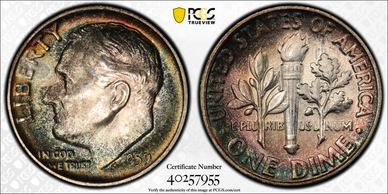 Cert 40257955 - Coin Image